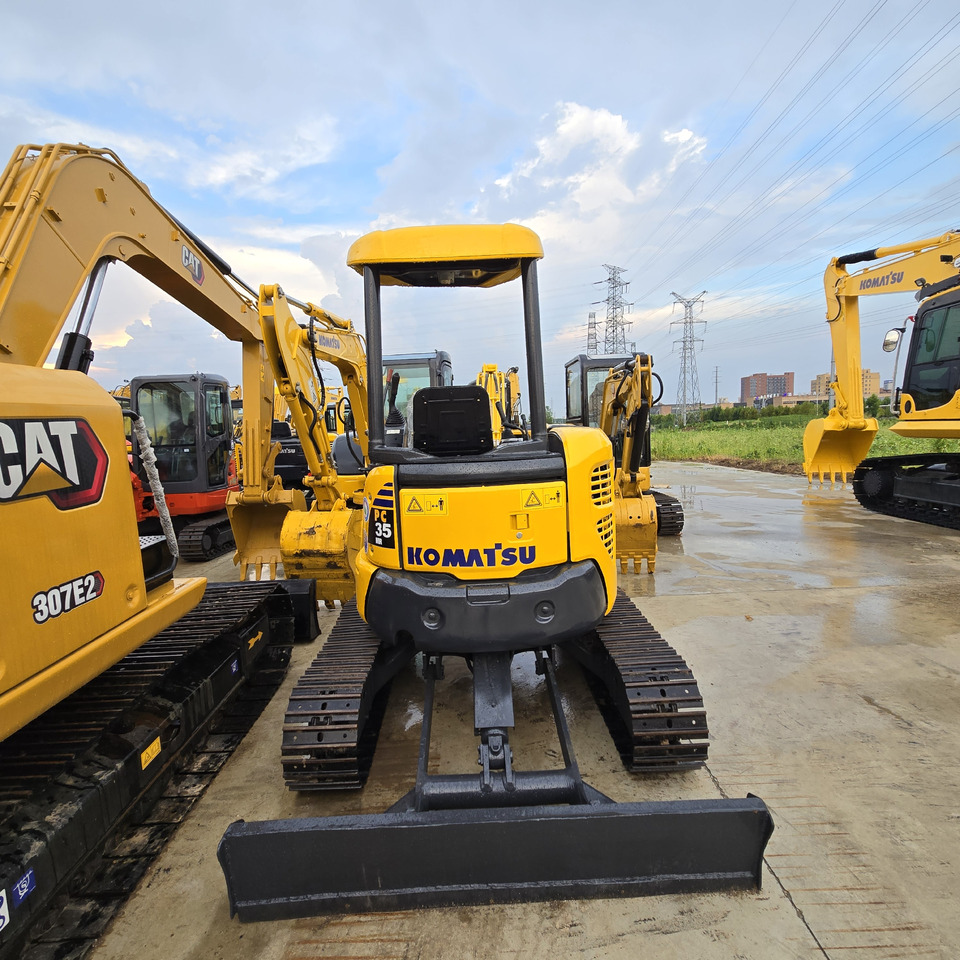 Mini escavadeira Komatsu PC35MR: foto 6