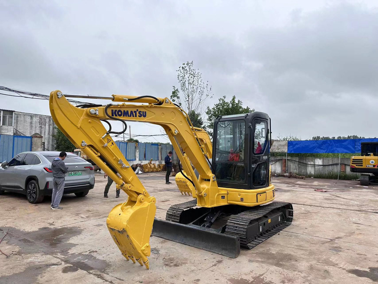 Mini escavadeira Komatsu PC55: foto 6