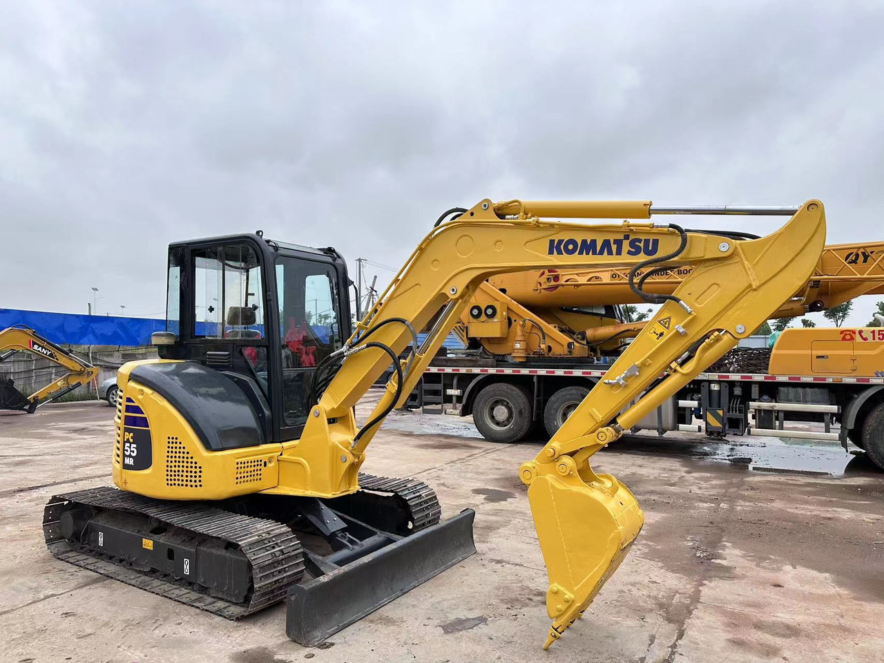 Mini escavadeira Komatsu PC55: foto 8
