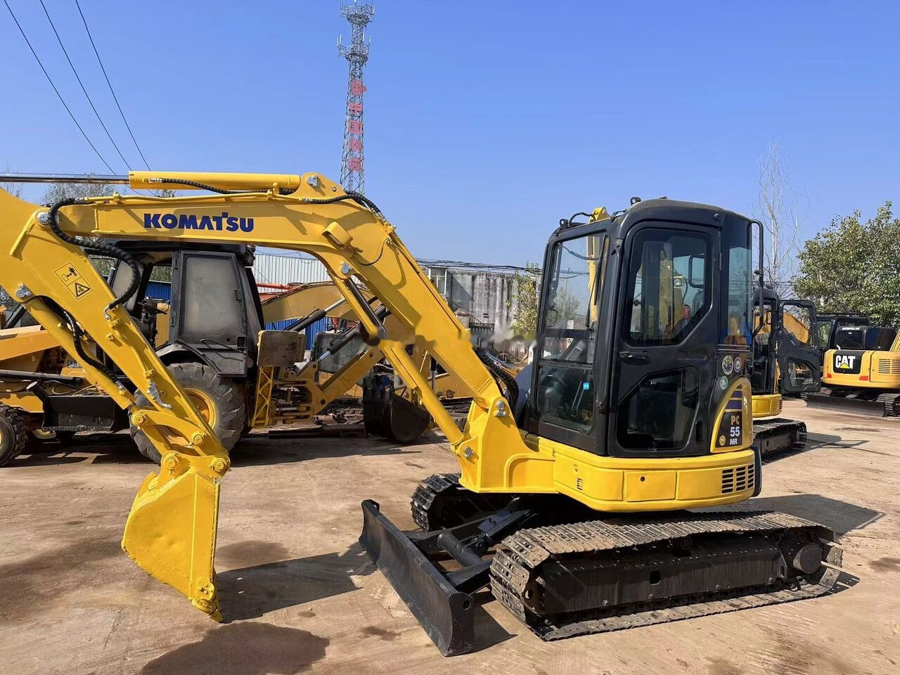 Komatsu PC55MR - Mini escavadeira: foto 4 Komatsu PC55MR - Mini escavadeira: foto 4