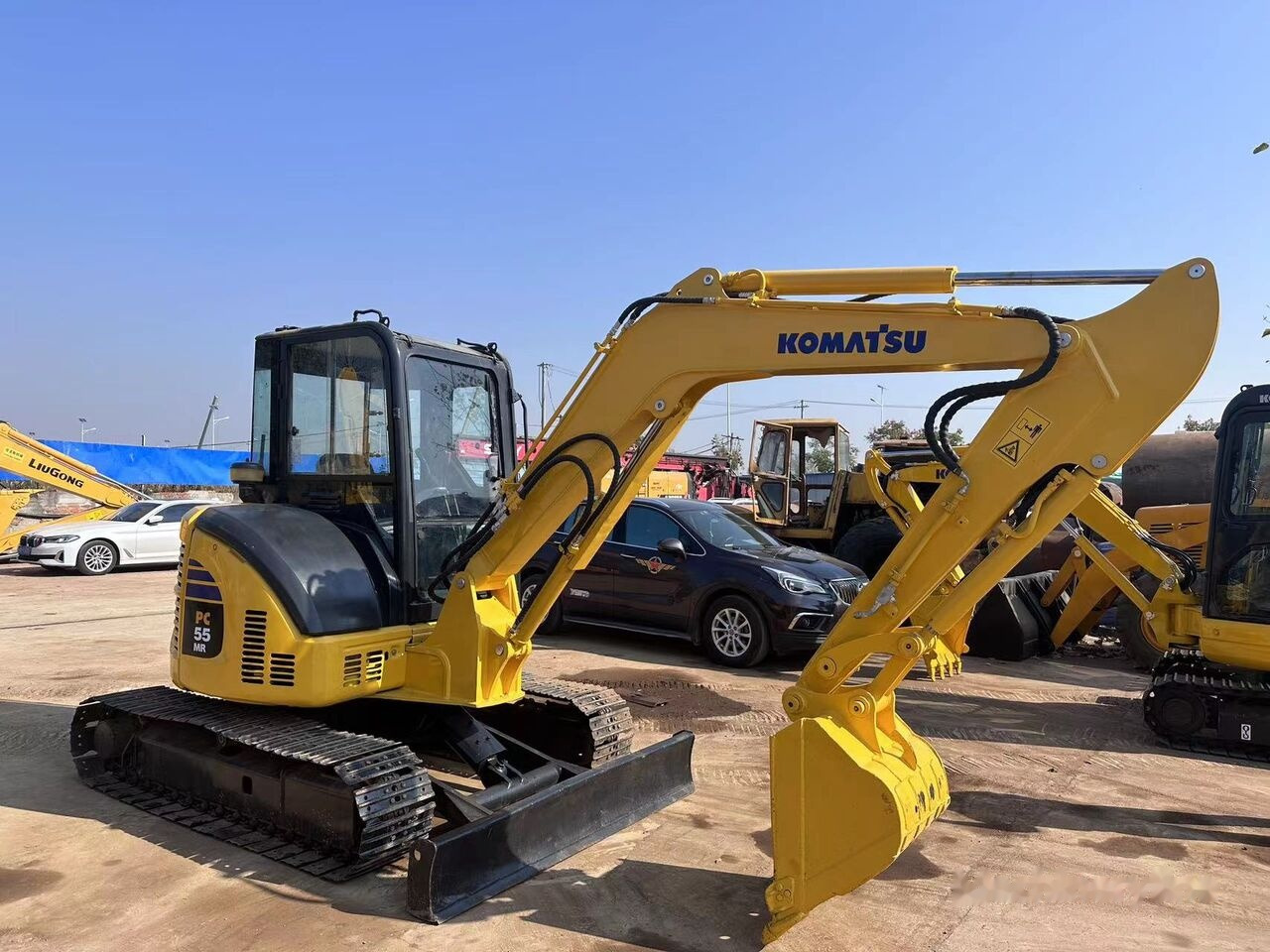 Komatsu PC55MR - Mini escavadeira: foto 3 Komatsu PC55MR - Mini escavadeira: foto 3