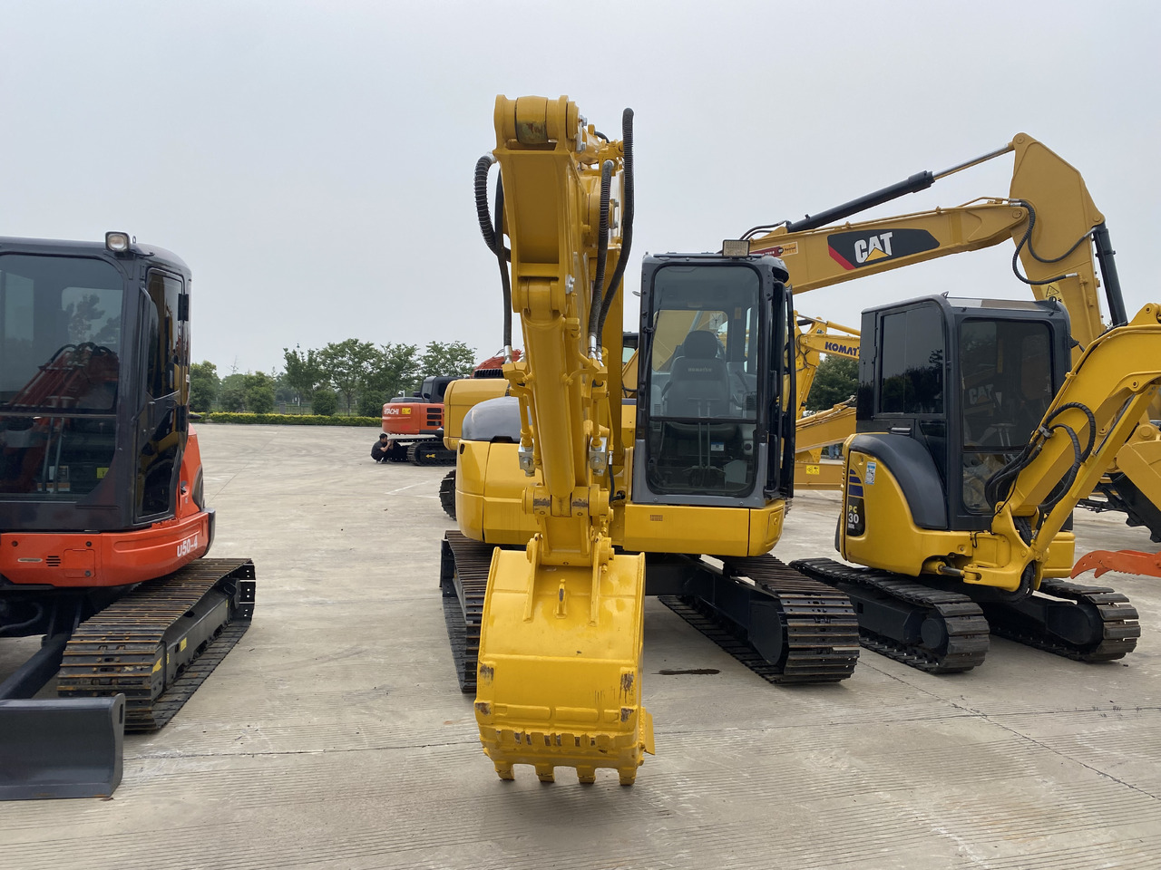 Komatsu PC78US - Mini escavadeira: foto 5 Komatsu PC78US - Mini escavadeira: foto 5