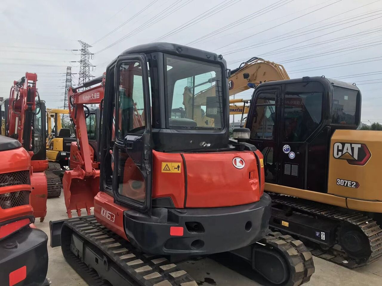 Mini escavadeira Kubota KX163: foto 12