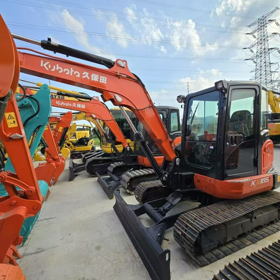 Mini escavadeira Kubota KX165: foto 8
