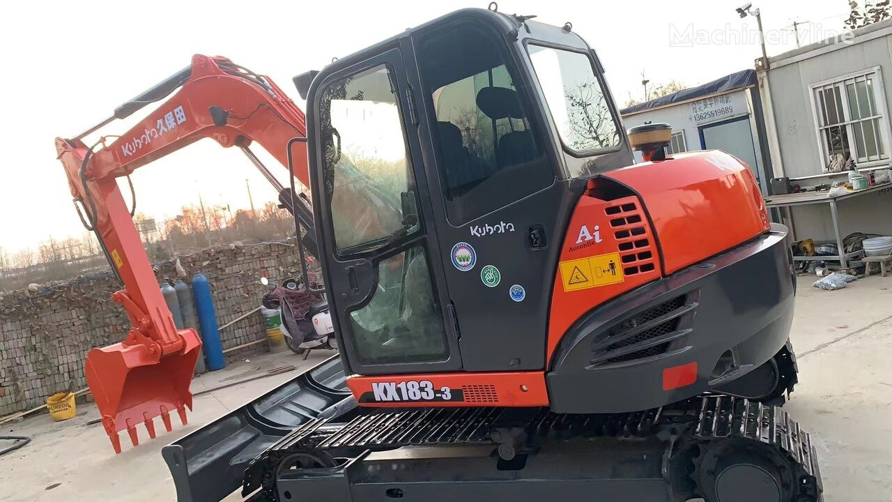 Escavadora de rastos Kubota KX183: foto 7