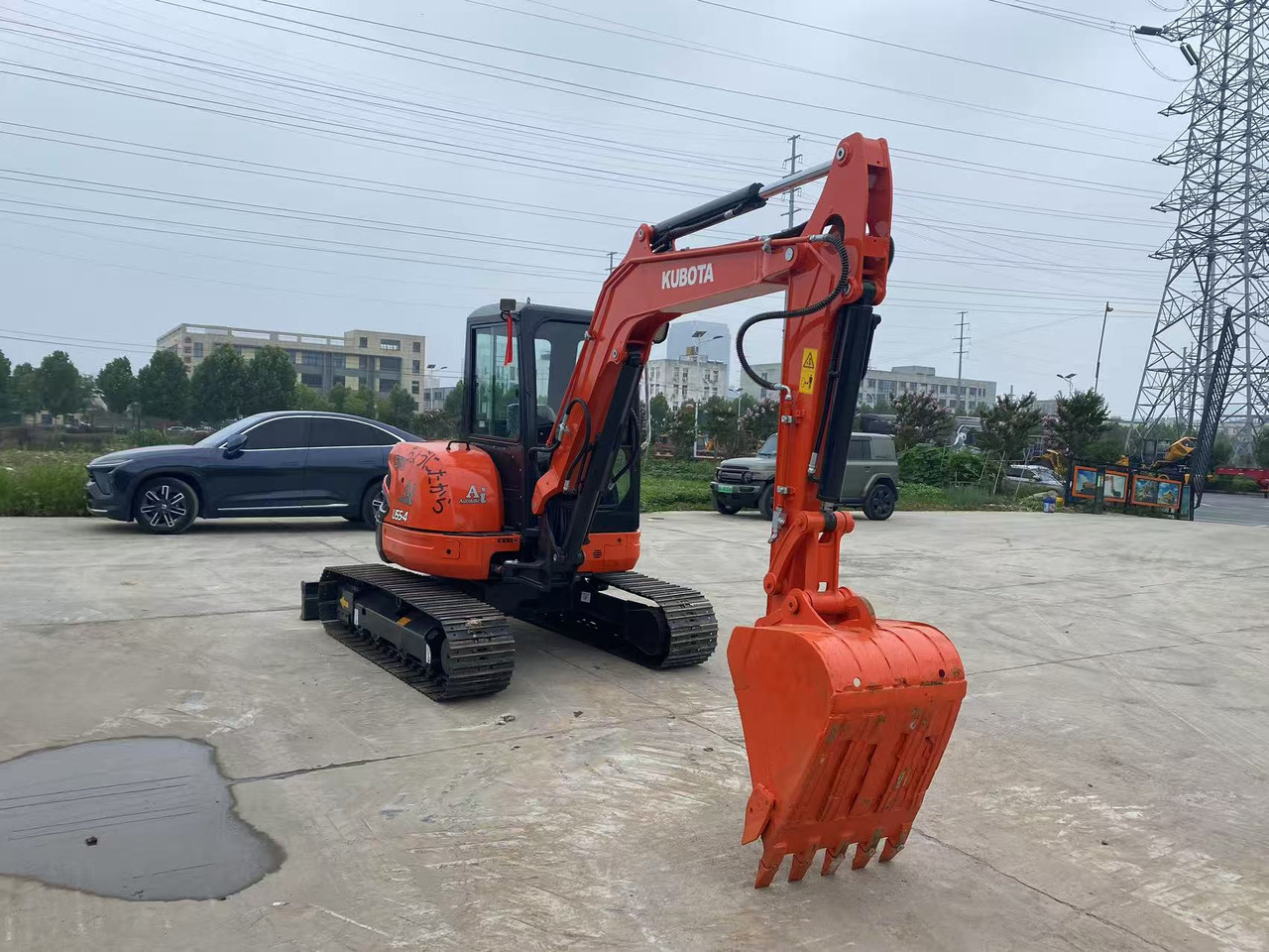Kubota U55-4 - Mini escavadeira: foto 5 Kubota U55-4 - Mini escavadeira: foto 5