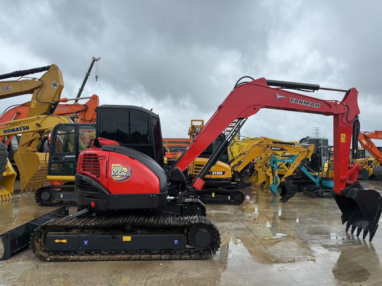 YANMAR VIO55 - Mini escavadeira: foto 4 YANMAR VIO55 - Mini escavadeira: foto 4