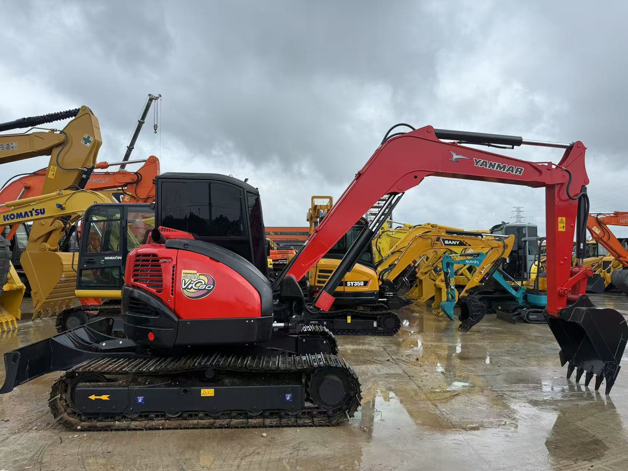 YANMAR VIO55 - Mini escavadeira: foto 5 YANMAR VIO55 - Mini escavadeira: foto 5