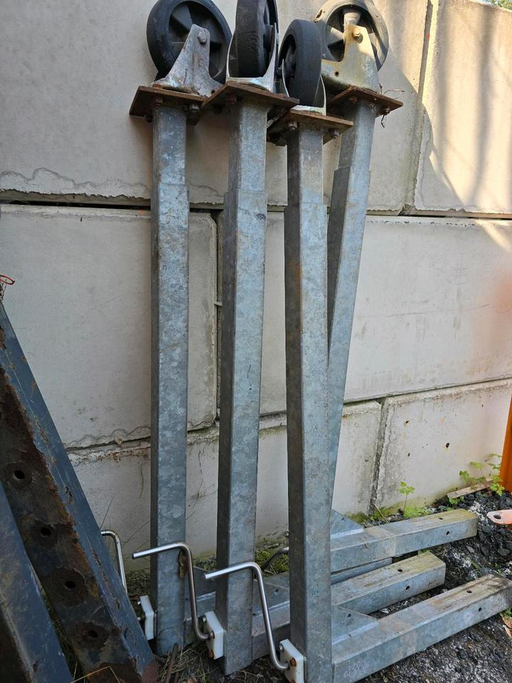 4x Stützen für Salzstreuer Container Wohnkabine Schmidt Epoke Gmeiner Salzsilo Streuautomat Winterdienst - Espalhador de areia/ Sal: foto 3 4x Stützen für Salzstreuer Container Wohnkabine Schmidt Epoke Gmeiner Salzsilo Streuautomat Winterdienst - Espalhador de areia/ Sal: foto 3