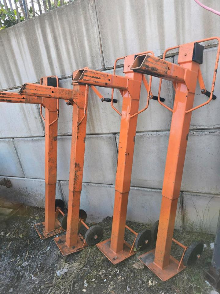 4x Stützen für Salzstreuer Container Wohnkabine Schmidt Epoke Gmeiner Salzsilo Streuautomat Winterdienst - Espalhador de areia/ Sal: foto 2 4x Stützen für Salzstreuer Container Wohnkabine Schmidt Epoke Gmeiner Salzsilo Streuautomat Winterdienst - Espalhador de areia/ Sal: foto 2