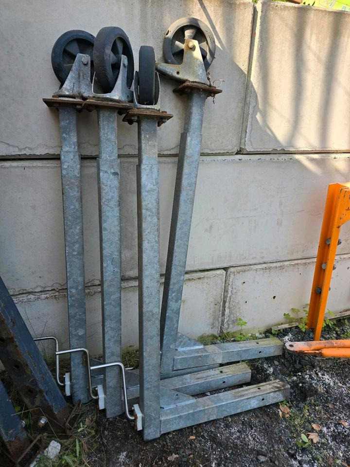 4x Stützen für Salzstreuer Container Wohnkabine Schmidt Epoke Gmeiner Salzsilo Streuautomat Winterdienst - Espalhador de areia/ Sal: foto 2 4x Stützen für Salzstreuer Container Wohnkabine Schmidt Epoke Gmeiner Salzsilo Streuautomat Winterdienst - Espalhador de areia/ Sal: foto 2