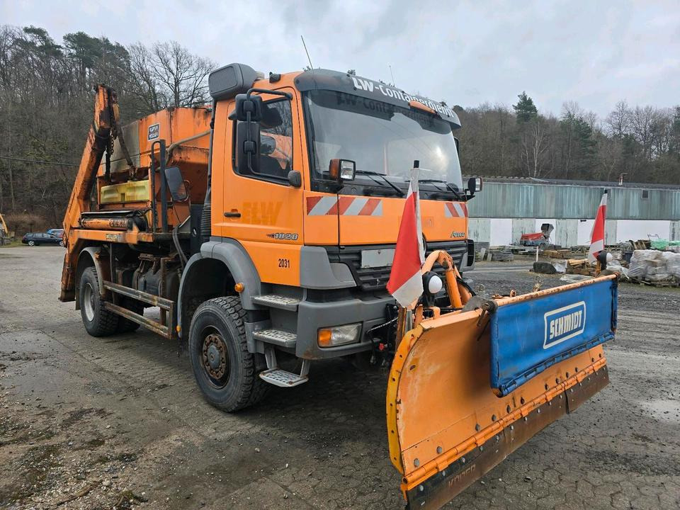 Mercedes-Benz Allrad Atego 1828 AK Absetzkipper Meiller Schmidt Schneepflug Küpper-Weisser Salzstreuer Allrad - Veículo limpa-neves: foto 4 Mercedes-Benz Allrad Atego 1828 AK Absetzkipper Meiller Schmidt Schneepflug Küpper-Weisser Salzstreuer Allrad - Veículo limpa-neves: foto 4