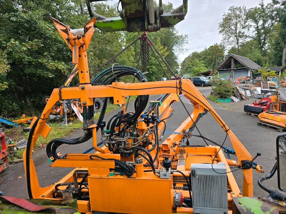 Limpa bermas Mulag MHU 800 Mähausleger Böschungsmäher Böschungsmulcher für Unimog 405 U 300 400 500 318 423 427 430 527 535 530 Mercedes-Benz: foto 6