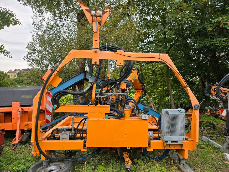 Limpa bermas Mulag MHU 800 Mähausleger Böschungsmäher Böschungsmulcher für Unimog 405 U 300 400 500 318 423 427 430 527 535 530 Mercedes-Benz: foto 10