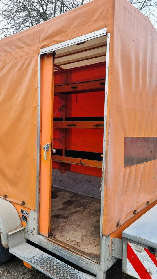 Reboque Mersch VZ 616 Absperrtafel FAT Nissen Horizont Verkehrsleittafel Verkehrsleitanhänger Verkehrssicherungsanhänger Leitanhänger: foto 8