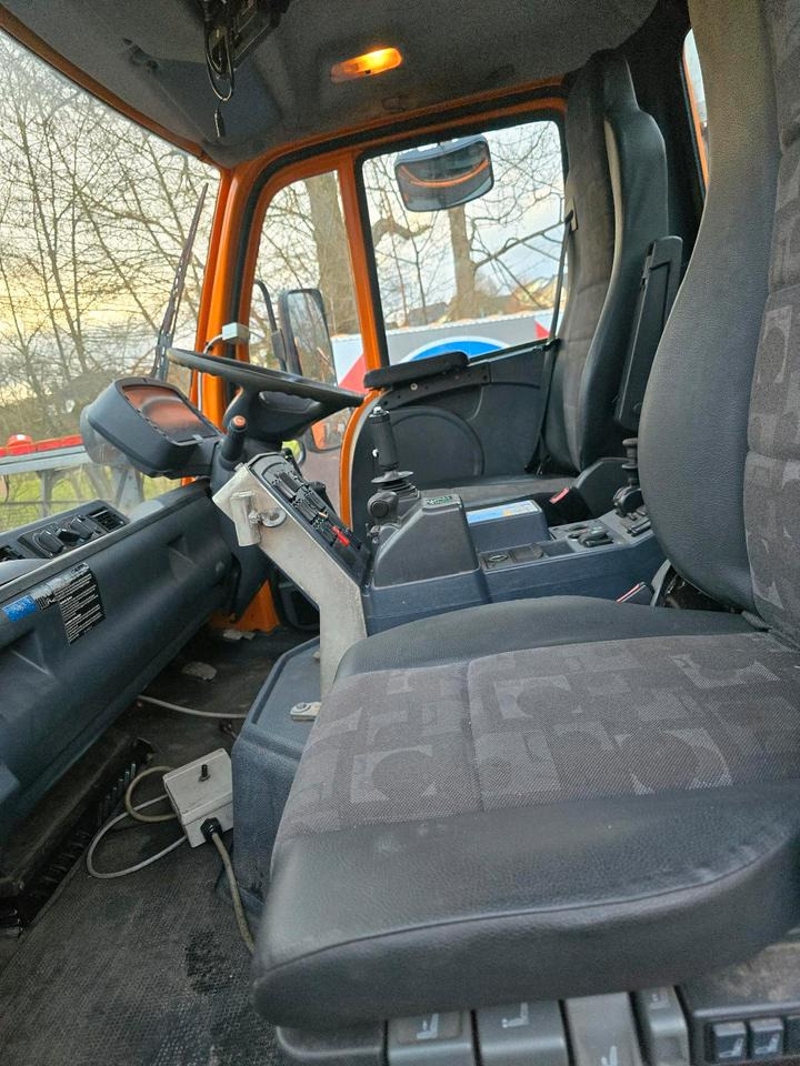 Camião basculante Unimog 405/12 U400 Bluetec 5 131000km  Mercedes-Benz Variopilot Hydrostat U300 500 U 400 Wechsellenkung: foto 9