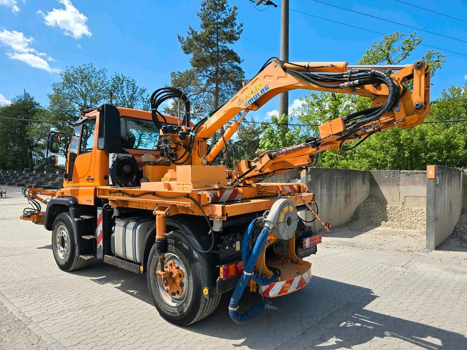 Unimog U400 405/12 6-Zylinder mit Mulag Böschungsmäher Böschungsmulcher Frontmäher Randstreifenmäher Mercedes-Benz U 400 300 500 - Veículo limpa-neves: foto 5 Unimog U400 405/12 6-Zylinder mit Mulag Böschungsmäher Böschungsmulcher Frontmäher Randstreifenmäher Mercedes-Benz U 400 300 500 - Veículo limpa-neves: foto 5