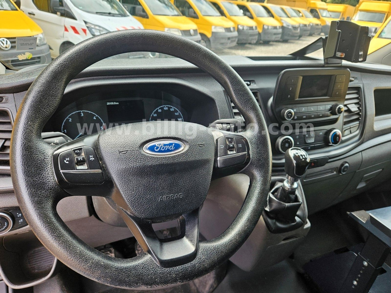 Furgão de passageiros Ford Transit Custom 2xSchiebetüre 1.Hand 280 CAMERA: foto 8