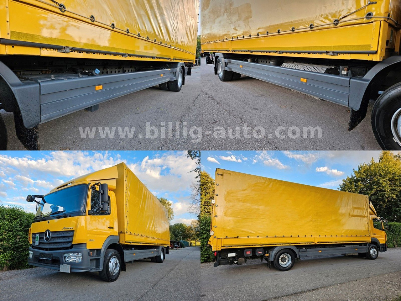 Camião furgão Mercedes-Benz Atego 1327 L * BREMS/SPUR-ASS*DIFF.*LBW*AHK*7.2m: foto 19