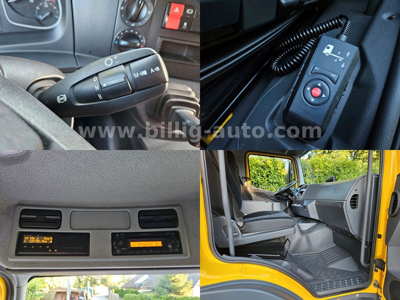 Camião furgão Mercedes-Benz Atego 1327 L * BREMS/SPUR-ASS*DIFF.*LBW*AHK*7.2m: foto 13