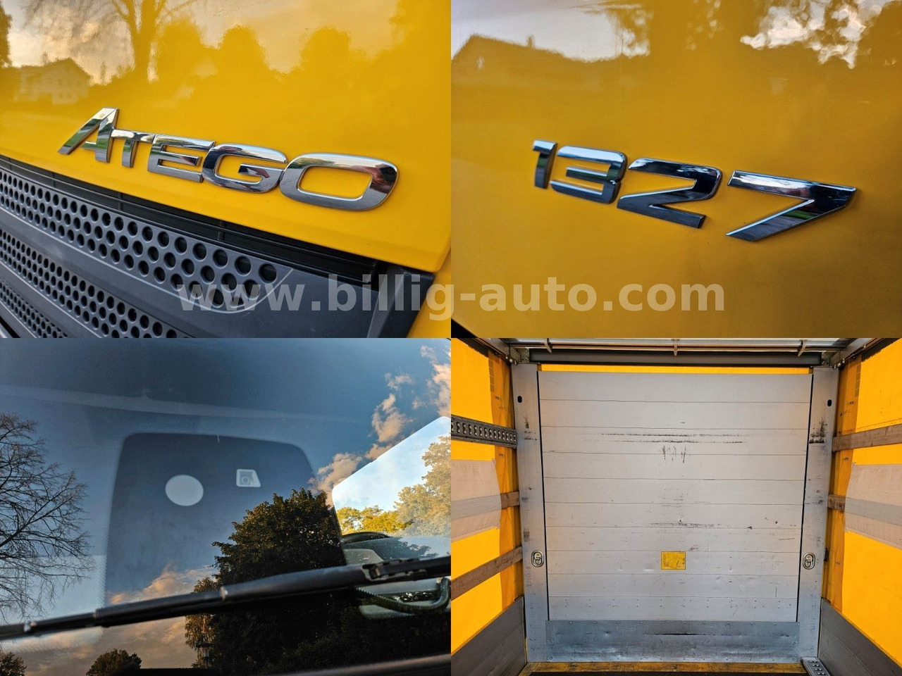 Camião furgão Mercedes-Benz Atego 1327 L * BREMS/SPUR-ASS*DIFF.*LBW*AHK*7.2m: foto 18