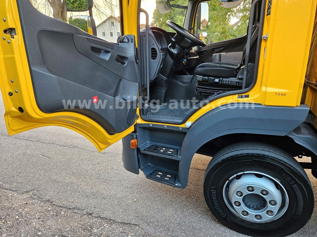 Camião furgão Mercedes-Benz Atego 1327 L * BREMS/SPUR-ASS*DIFF.*LBW*AHK*7.2m: foto 7