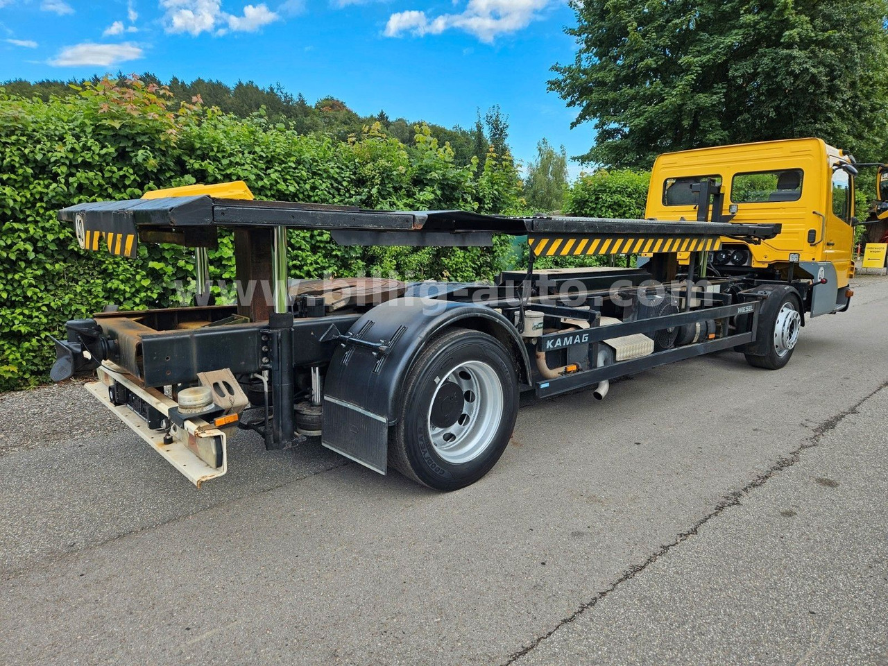 Mercedes-Benz Kamag * WBH 25 * Wiesel * Umsetzer * Sattelkupp. - Camião chassi: foto 5 Mercedes-Benz Kamag * WBH 25 * Wiesel * Umsetzer * Sattelkupp. - Camião chassi: foto 5