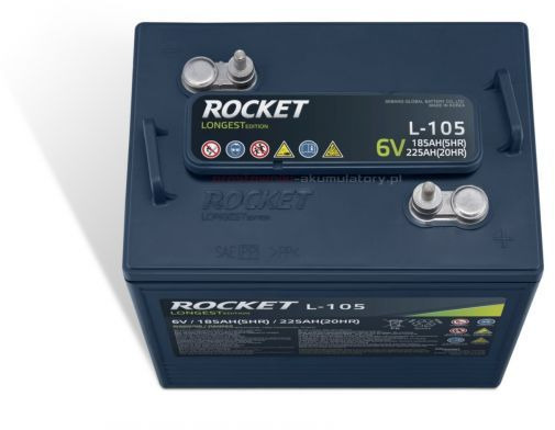 Akumulator trakcyjny 6V 225Ah - Bateria automotiva por Plataforma aérea: foto 3 Akumulator trakcyjny 6V 225Ah - Bateria automotiva por Plataforma aérea: foto 3