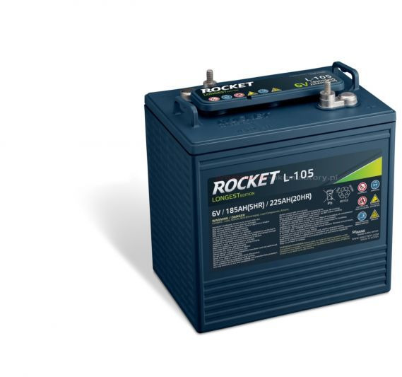 Akumulator trakcyjny 6V 225Ah - Bateria automotiva por Plataforma aérea: foto 2 Akumulator trakcyjny 6V 225Ah - Bateria automotiva por Plataforma aérea: foto 2