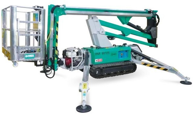 IMER GROUP Seria IM R 15 nowy podnośnik na gąsienicach 15 m - Plataforma aranha: foto 1 IMER GROUP Seria IM R 15 nowy podnośnik na gąsienicach 15 m - Plataforma aranha: foto 1