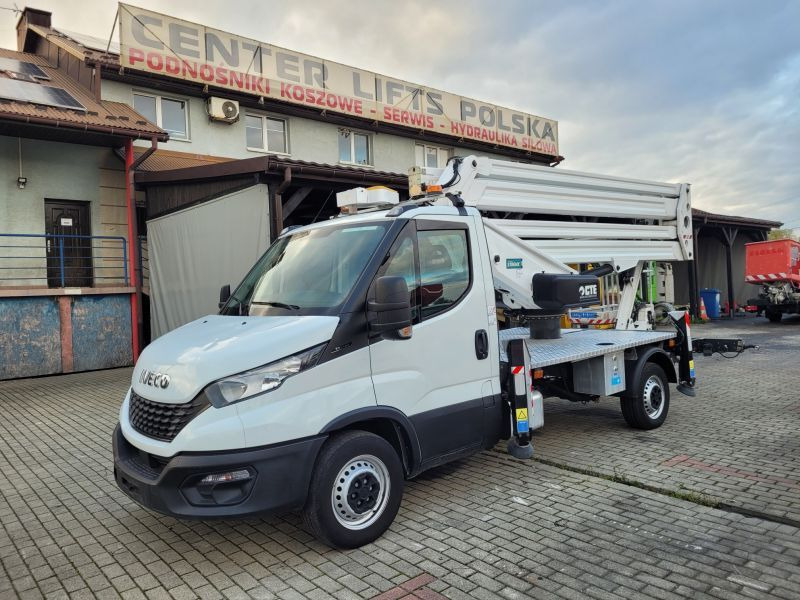 Iveco Daily 35S12 podnośnik koszowy 23 m CTE ZED 23.3 JH bucket truck boom lift - Caminhão com plataforma aérea: foto 1 Iveco Daily 35S12 podnośnik koszowy 23 m CTE ZED 23.3 JH bucket truck boom lift - Caminhão com plataforma aérea: foto 1