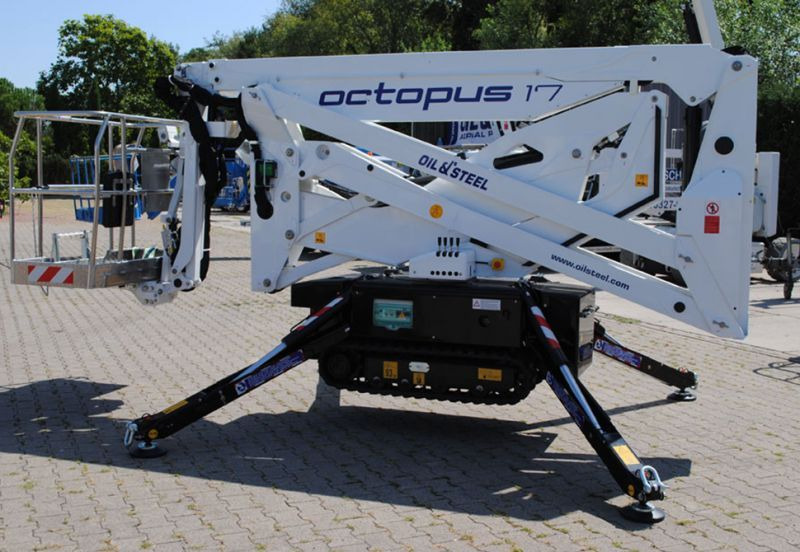Oil&Steel Octopus 17 podnośnik koszowy na gąsienicach 17 m - Plataforma aranha: foto 1 Oil&Steel Octopus 17 podnośnik koszowy na gąsienicach 17 m - Plataforma aranha: foto 1