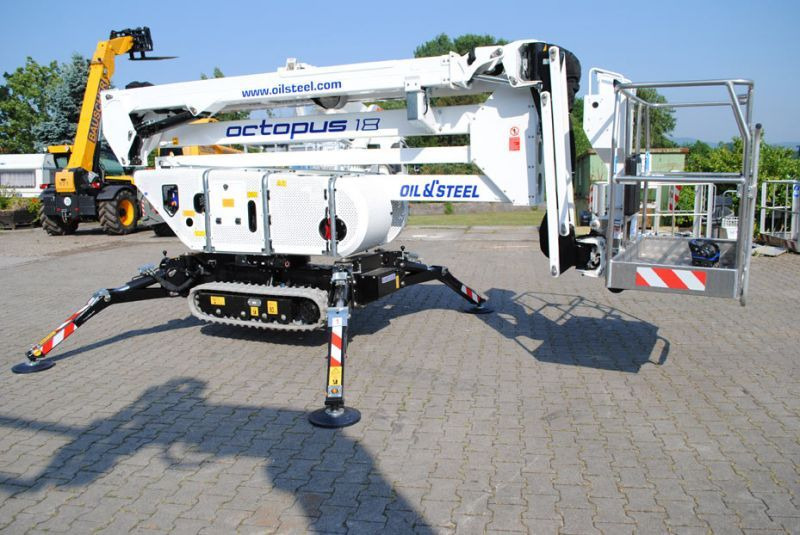 Oil&Steel Octopus 18 nowy podnośnik koszowy na gąsieniach 18 m - Plataforma aranha: foto 1 Oil&Steel Octopus 18 nowy podnośnik koszowy na gąsieniach 18 m - Plataforma aranha: foto 1