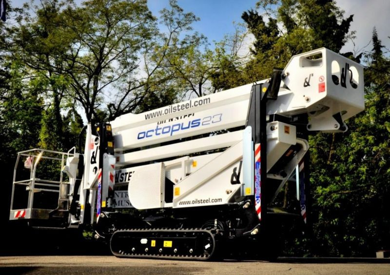 Oil&Steel Octopus 23 nowy podnośnik koszowy na gąsienicach 23 m - Plataforma aranha: foto 1 Oil&Steel Octopus 23 nowy podnośnik koszowy na gąsienicach 23 m - Plataforma aranha: foto 1