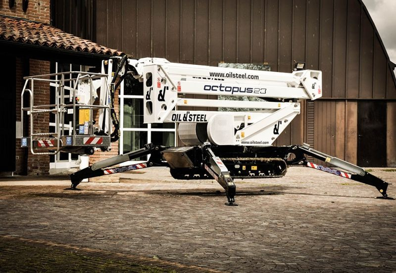 Oil&Steel Octopus 23 nowy podnośnik koszowy na gąsienicach 23 m - Plataforma aranha: foto 4 Oil&Steel Octopus 23 nowy podnośnik koszowy na gąsienicach 23 m - Plataforma aranha: foto 4