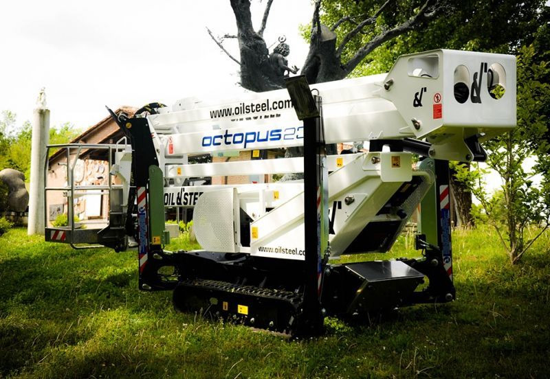 Oil&Steel Octopus 23 nowy podnośnik koszowy na gąsienicach 23 m - Plataforma aranha: foto 2 Oil&Steel Octopus 23 nowy podnośnik koszowy na gąsienicach 23 m - Plataforma aranha: foto 2