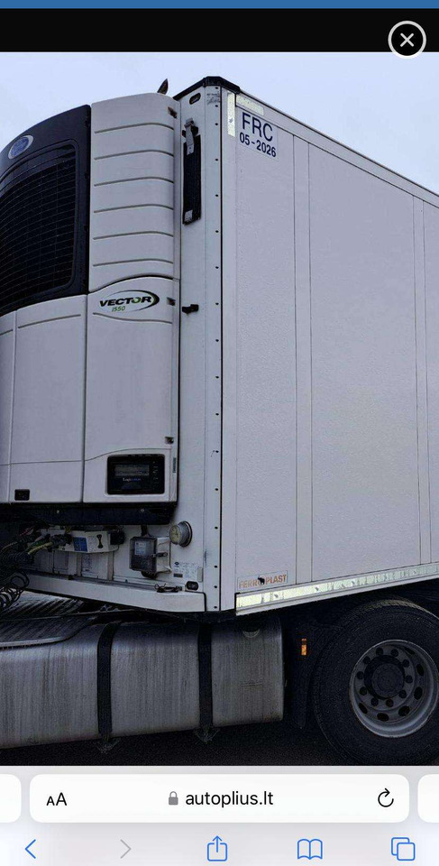 Schmitz Carrier Vector 2temp Double de - Semi-reboque frigorífico: foto 1 Schmitz Carrier Vector 2temp Double de - Semi-reboque frigorífico: foto 1