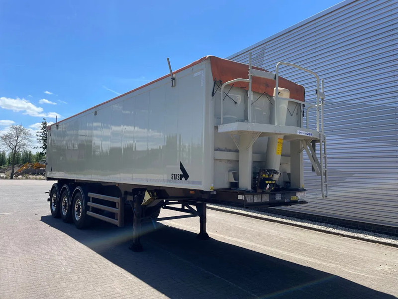 Stas 300 CX / FULL ALUMINIUM / 48M3 / APK - TUV NOVEMBER 2025 / SAF AXLES / DICS BRAKES / RVS FLOOR / - Semi-reboque basculante: foto 1 Stas 300 CX / FULL ALUMINIUM / 48M3 / APK - TUV NOVEMBER 2025 / SAF AXLES / DICS BRAKES / RVS FLOOR / - Semi-reboque basculante: foto 1