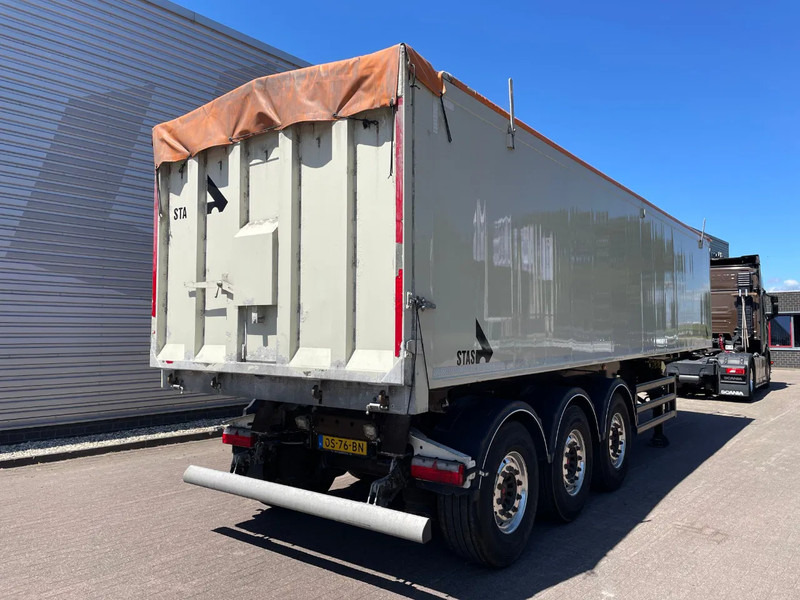 Stas 300 CX / FULL ALUMINIUM / 48M3 / APK - TUV NOVEMBER 2025 / SAF AXLES / DICS BRAKES / RVS FLOOR / - Semi-reboque basculante: foto 4 Stas 300 CX / FULL ALUMINIUM / 48M3 / APK - TUV NOVEMBER 2025 / SAF AXLES / DICS BRAKES / RVS FLOOR / - Semi-reboque basculante: foto 4