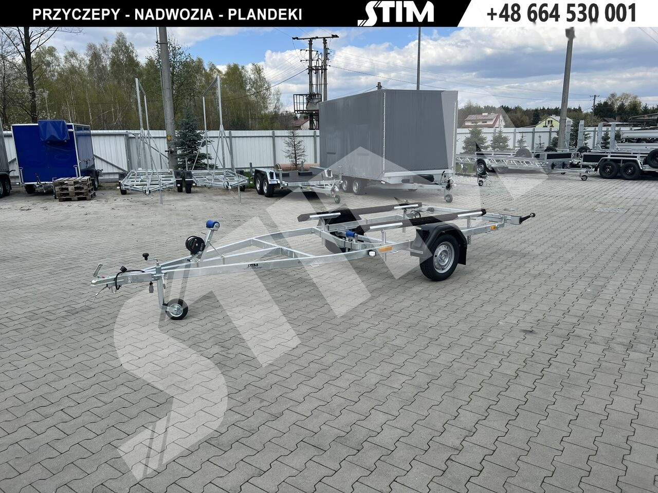 Stim L11/PŁ-ST/50-075 - Reboque para barco: foto 2 Stim L11/PŁ-ST/50-075 - Reboque para barco: foto 2