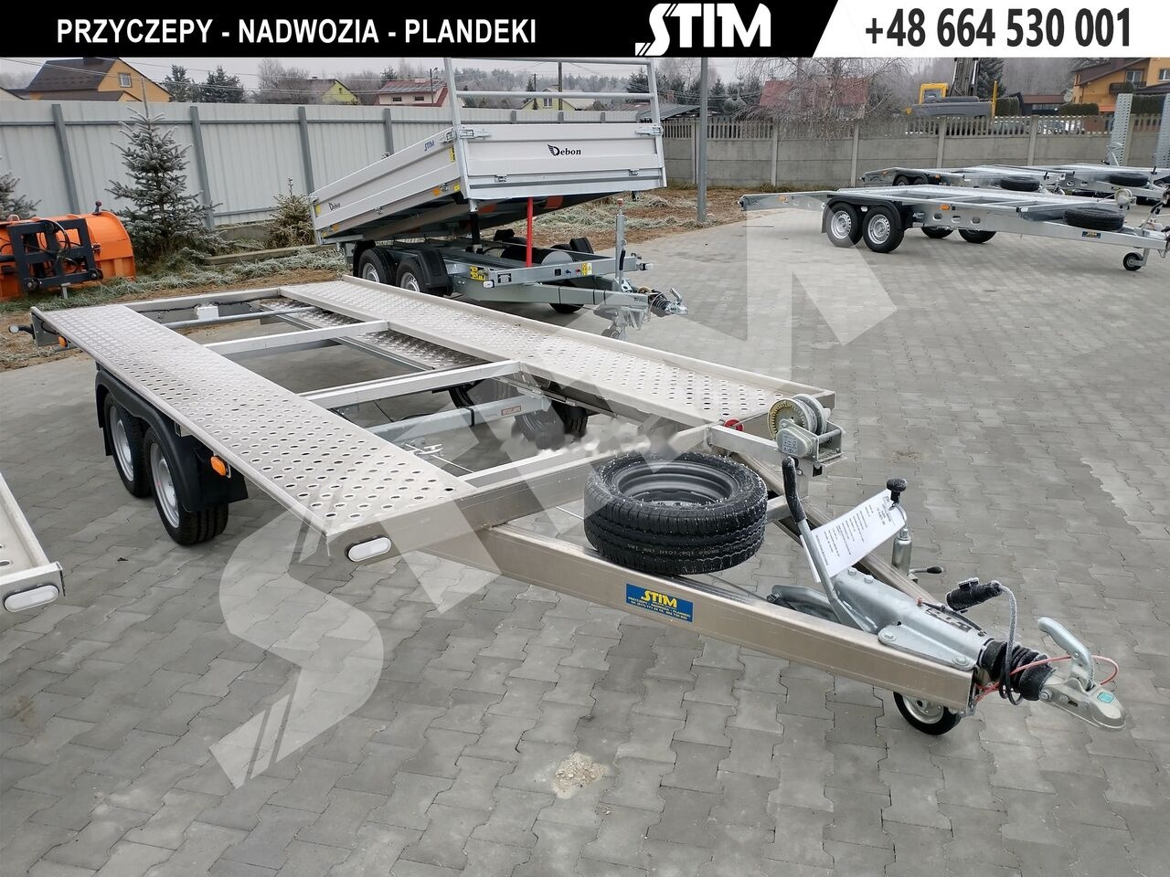 Stim L22/PP-TP/45-27A - Reboque transporte de veículos: foto 1 Stim L22/PP-TP/45-27A - Reboque transporte de veículos: foto 1