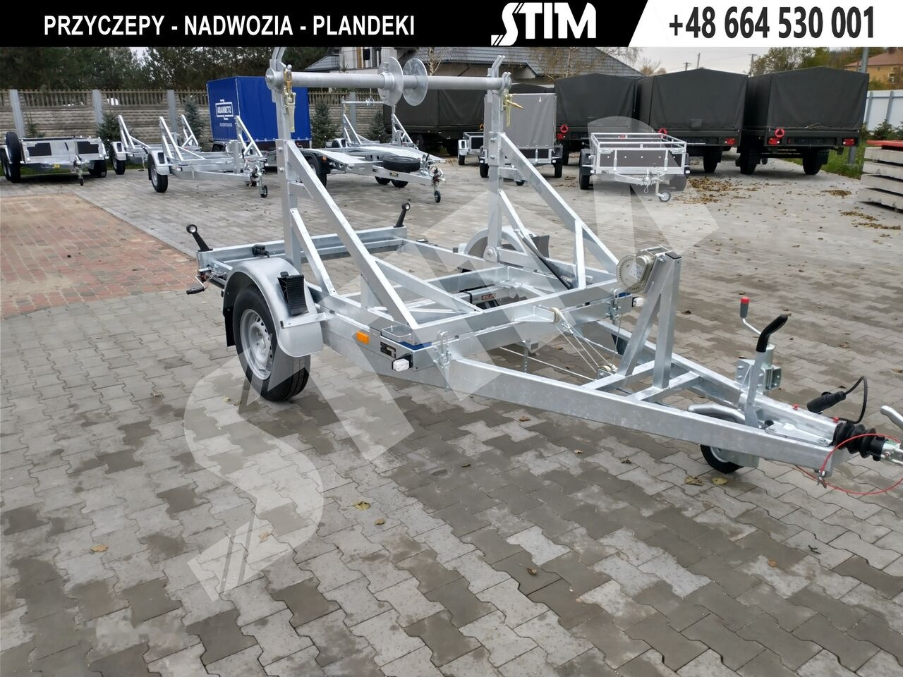 Stim S21/KB-13WR - Reboque para bobinas: foto 1 Stim S21/KB-13WR - Reboque para bobinas: foto 1