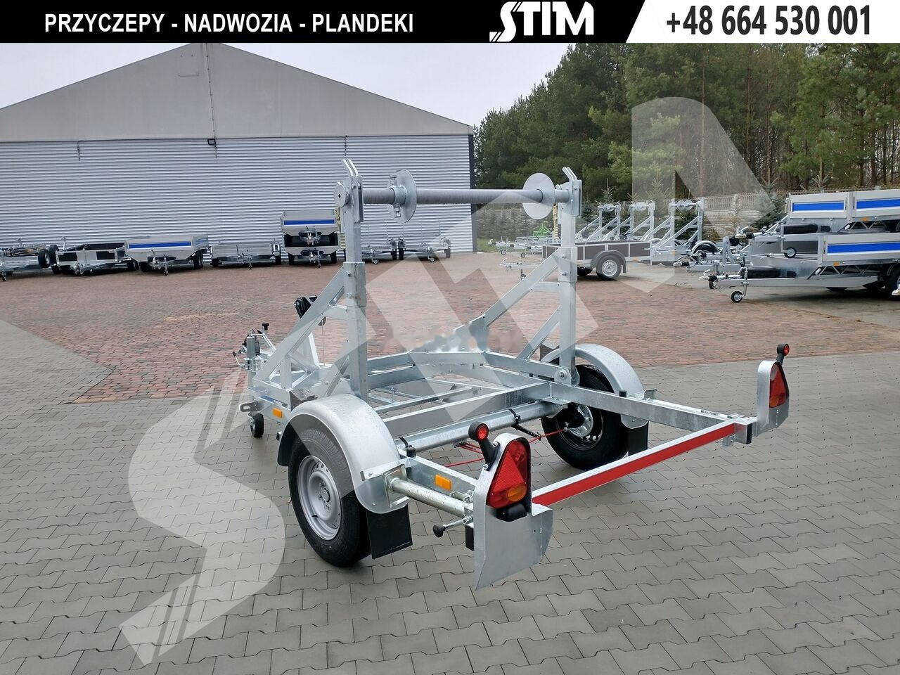 Stim S21/KB-13WRB - Reboque para bobinas: foto 3 Stim S21/KB-13WRB - Reboque para bobinas: foto 3