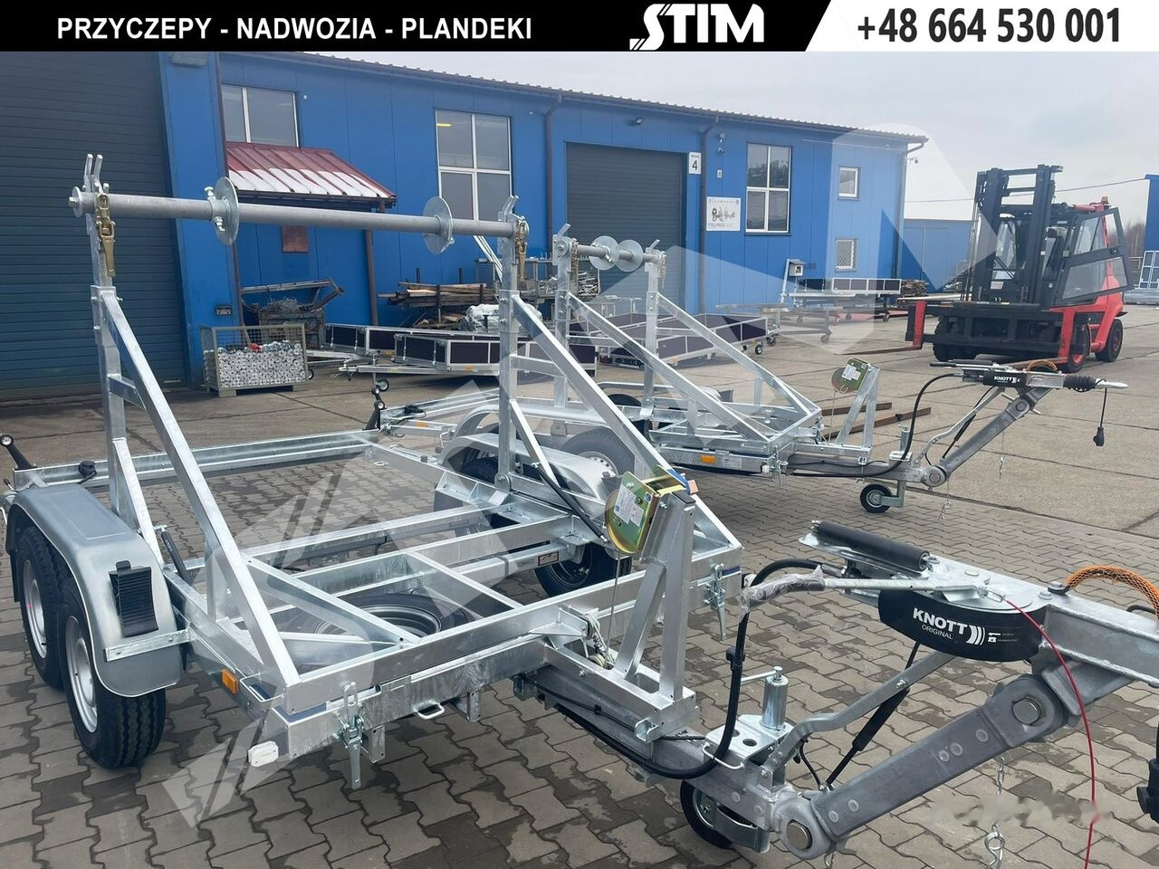 Stim S22/KB-27WR/DR - Reboque para bobinas: foto 2 Stim S22/KB-27WR/DR - Reboque para bobinas: foto 2