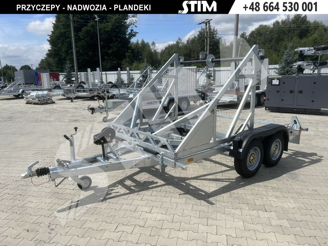 Stim S22/KB-27WR-KN - Reboque para bobinas: foto 5 Stim S22/KB-27WR-KN - Reboque para bobinas: foto 5