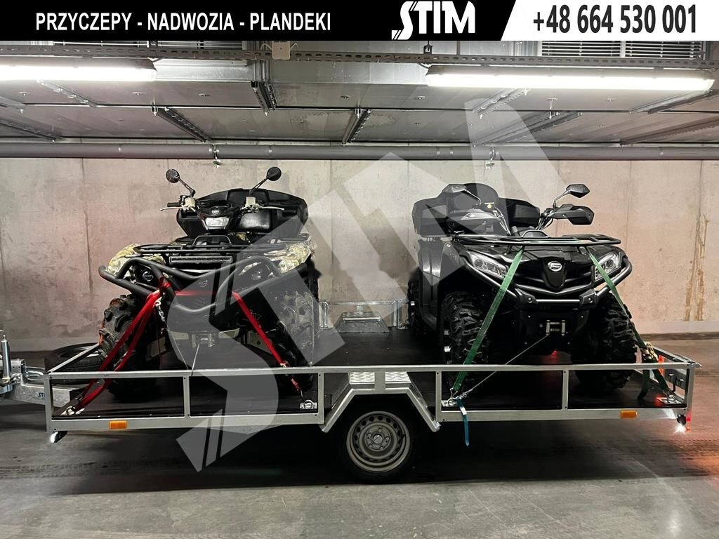 Stim STIM S21-13/3622 Przyczpa pod 2 quady - Reboque plataforma/ Caixa aberta: foto 1 Stim STIM S21-13/3622 Przyczpa pod 2 quady - Reboque plataforma/ Caixa aberta: foto 1