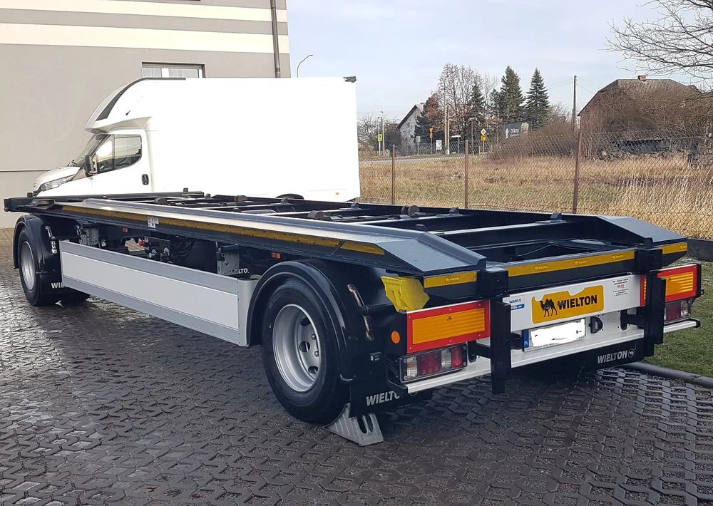 Wielton PS-2 PRZYCZEPA POD KONTENERY DO HAKOWCA 2 OSIE BLIŹNIAKI HUFFERMANN MEILLER ZASŁAW SKIBICKI - Reboque ampliroll/ Multibenne: foto 3 Wielton PS-2 PRZYCZEPA POD KONTENERY DO HAKOWCA 2 OSIE BLIŹNIAKI HUFFERMANN MEILLER ZASŁAW SKIBICKI - Reboque ampliroll/ Multibenne: foto 3