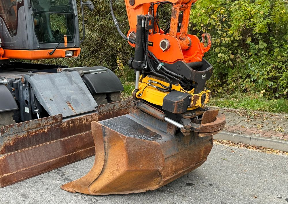 Doosan * DOOSAN DX160W *ROTOTILT* GPS 2D Leica * Sprowadzona * Stan Perfekcyjny * Koparka Kołowa * - Escavadeira de rodas: foto 3 Doosan * DOOSAN DX160W *ROTOTILT* GPS 2D Leica * Sprowadzona * Stan Perfekcyjny * Koparka Kołowa * - Escavadeira de rodas: foto 3