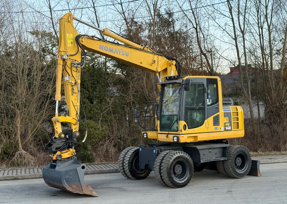 Komatsu * Komatsu PW 148 *ROTOTILT * Sprowadzona * Stan Perfekcyjny * Koparka Kołowa * - Escavadeira de rodas: foto 1 Komatsu * Komatsu PW 148 *ROTOTILT * Sprowadzona * Stan Perfekcyjny * Koparka Kołowa * - Escavadeira de rodas: foto 1