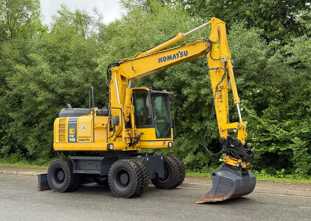 Komatsu * Komatsu PW 148 *ROTOTILT * Sprowadzona * Stan Perfekcyjny * Koparka Kołowa * - Escavadeira de rodas: foto 2 Komatsu * Komatsu PW 148 *ROTOTILT * Sprowadzona * Stan Perfekcyjny * Koparka Kołowa * - Escavadeira de rodas: foto 2